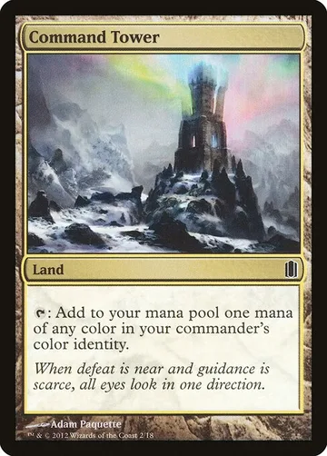 Command Tower 2, carta de Magic: The Gathering de Commander's Arsenal