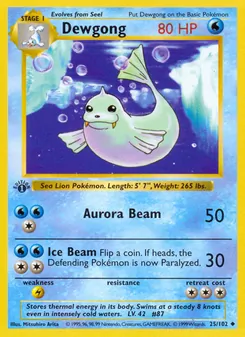 Dewgong 25/102