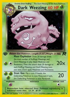 Dark Weezing 14/82