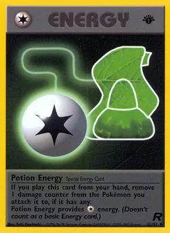 Potion Energy 82/82, carta de Pokémon de Team Rocket