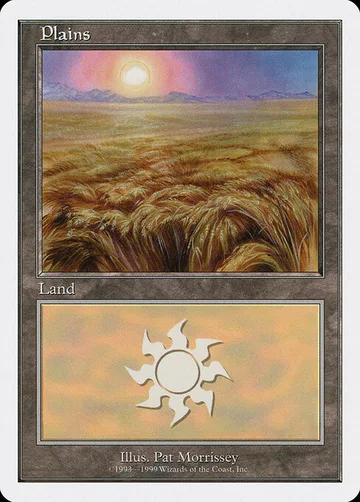 Plains 124, carta de Magic: The Gathering de Battle Royale Box Set