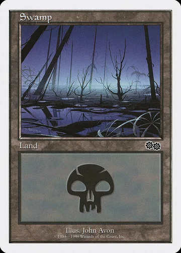 Swamp 136, carta de Magic: The Gathering de Battle Royale Box Set