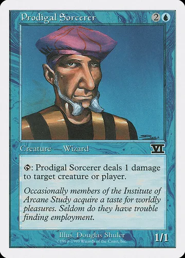 Prodigal Sorcerer 54, carta de Magic: The Gathering de Battle Royale Box Set