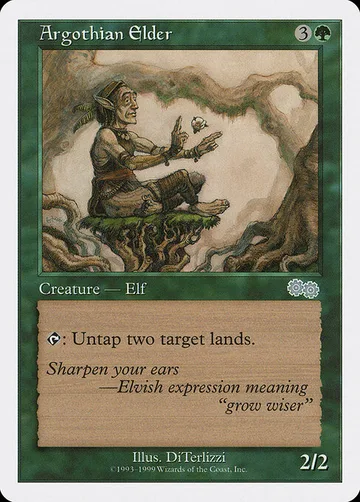 Argothian Elder 6, carta de Magic: The Gathering de Battle Royale Box Set