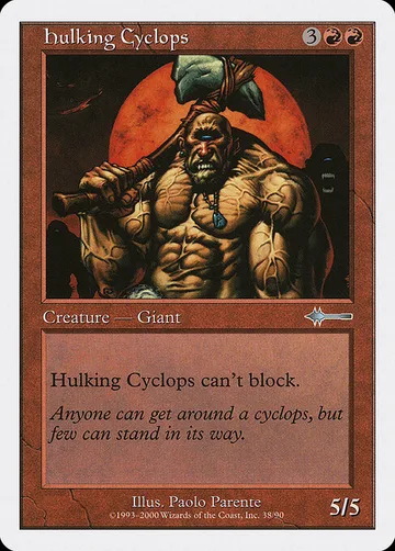 Hulking Cyclops 38