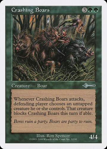 Crashing Boars 52
