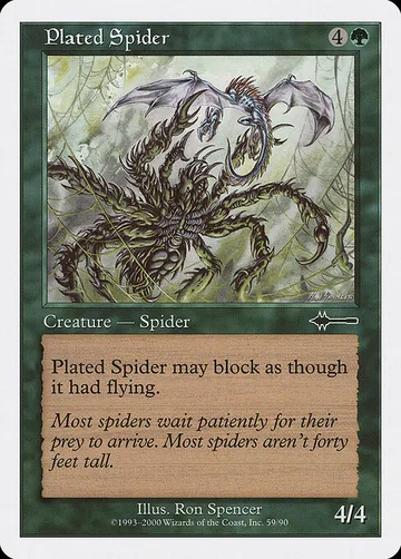 Plated Spider 59