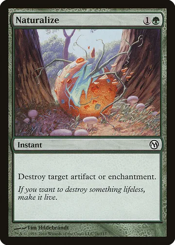 Naturalize 76, carta de Magic: The Gathering de Duels of the Planeswalkers