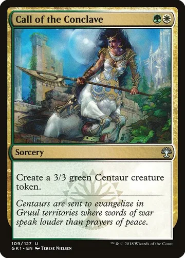 Call of the Conclave 109, carta de Magic: The Gathering de GRN Guild Kit