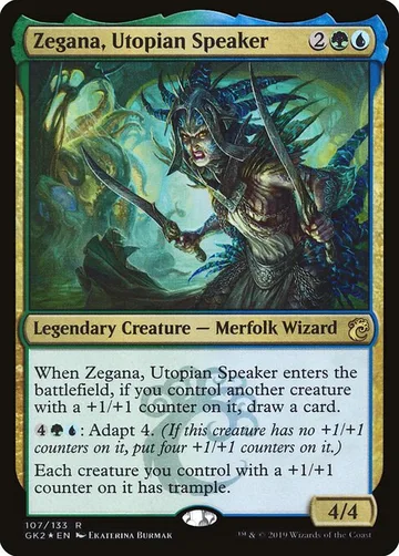 Zegana, Utopian Speaker 107, carta de Magic: The Gathering de RNA Guild Kit