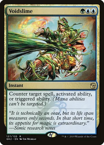 Voidslime 127, carta de Magic: The Gathering de RNA Guild Kit
