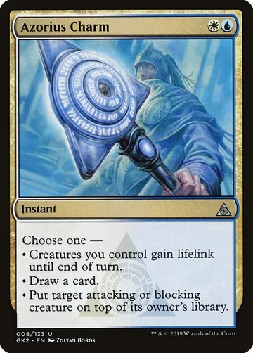Azorius Charm 8, carta de Magic: The Gathering de RNA Guild Kit