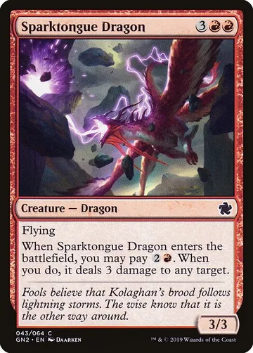 Sparktongue Dragon 43
