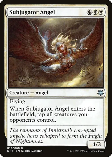Subjugator Angel 17, carta de Magic: The Gathering de Game Night