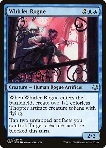 Whirler Rogue 25, carta de Magic: The Gathering de Game Night