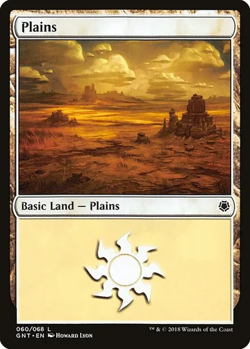 Plains 60, carta de Magic: The Gathering de Game Night