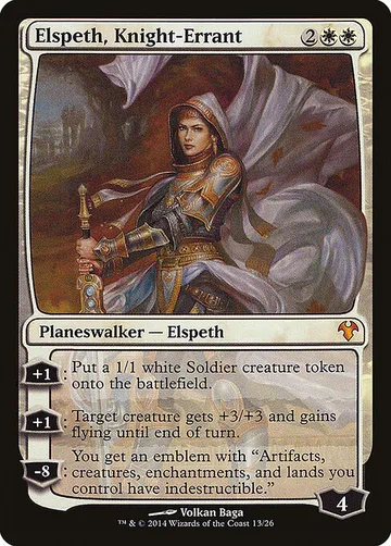 Elspeth, Knight-Errant 13, carta de Magic: The Gathering de Modern Event Deck 2014