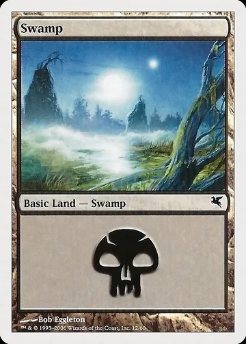 Swamp 12, carta de Magic: The Gathering de Hachette UK