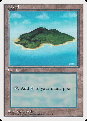 Island 55, carta de Magic: The Gathering de Rivals Quick Start Set