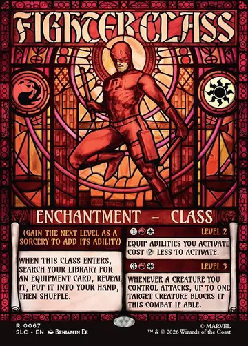 Fighter Class 67, carta de Magic: The Gathering de Secret Lair Countdown