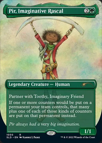 Pir, Imaginative Rascal 1050, carta de Magic: The Gathering de Secret Lair Drop