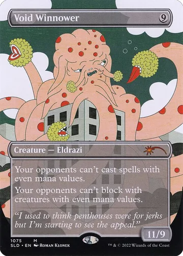 Void Winnower 1075, carta de Magic: The Gathering de Secret Lair Drop