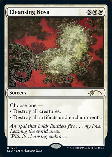 Cleansing Nova 1251, carta de Magic: The Gathering de Secret Lair Drop