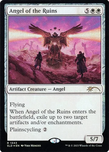 Angel of the Ruins 1343, carta de Magic: The Gathering de Secret Lair Drop
