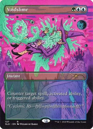 Voidslime 137, carta de Magic: The Gathering de Secret Lair Drop