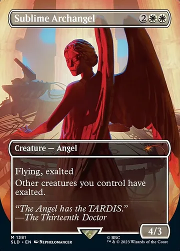 Sublime Archangel 1381, carta de Magic: The Gathering de Secret Lair Drop