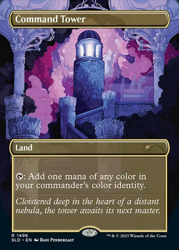 Command Tower 1496, carta de Magic: The Gathering de Secret Lair Drop