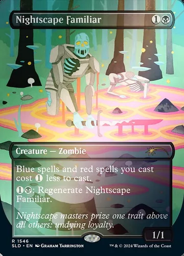 Nightscape Familiar 1546★, carta de Magic: The Gathering de Secret Lair Drop