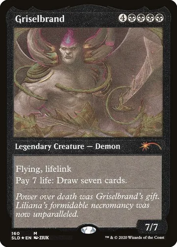 Griselbrand 160★, carta de Magic: The Gathering de Secret Lair Drop