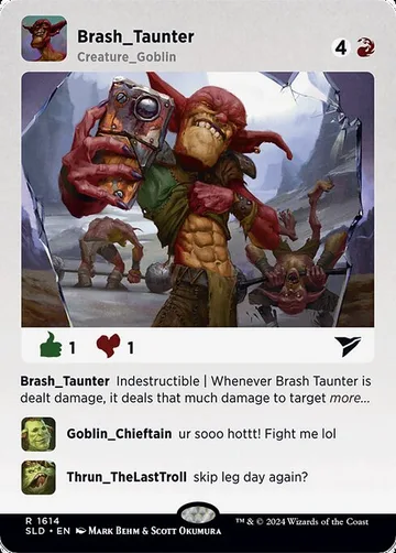 Brash Taunter