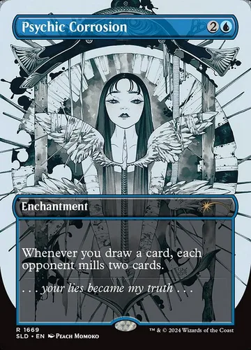 Psychic Corrosion 1669, carta de Magic: The Gathering de Secret Lair Drop