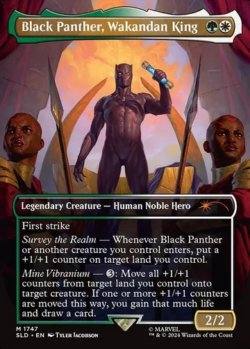 Black Panther, Wakandan King 1747