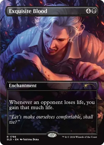 Exquisite Blood 1798, carta de Magic: The Gathering de Secret Lair Drop