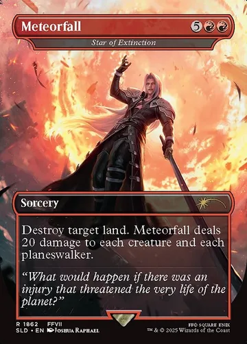 Star of Extinction 1862, carta de Magic: The Gathering de Secret Lair Drop