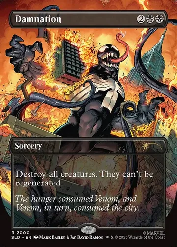 Damnation 2000, carta de Magic: The Gathering de Secret Lair Drop