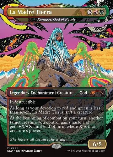Xenagos, God of Revels 2061, carta de Magic: The Gathering de Secret Lair Drop