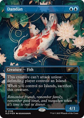 Dandân 2139, carta de Magic: The Gathering de Secret Lair Drop