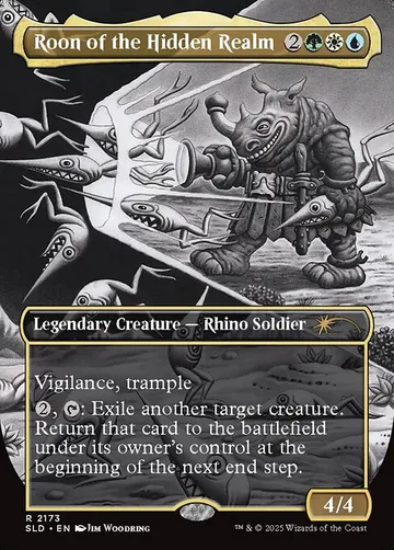 Roon of the Hidden Realm 2173, carta de Magic: The Gathering de Secret Lair Drop