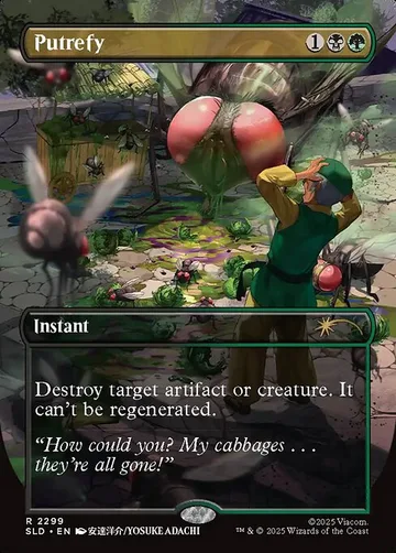 Putrefy 2299, carta de Magic: The Gathering de Secret Lair Drop