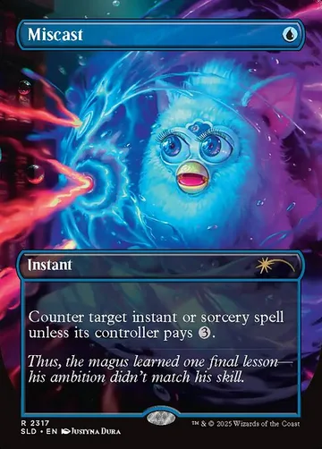 Miscast 2317, carta de Magic: The Gathering de Secret Lair Drop