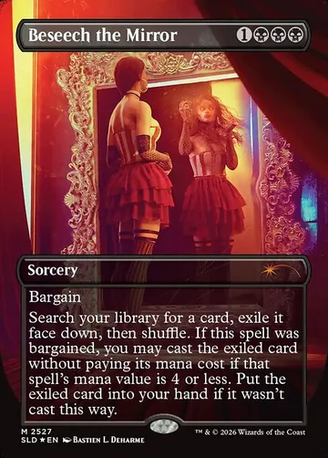 Beseech the Mirror 2527, carta de Magic: The Gathering de Secret Lair Drop