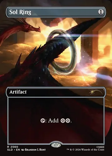 Sol Ring 2560, carta de Magic: The Gathering de Secret Lair Drop