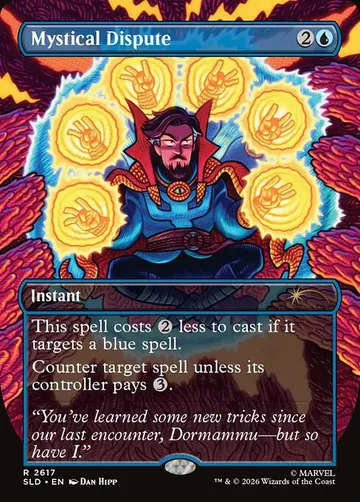 Mystical Dispute 2617, carta de Magic: The Gathering de Secret Lair Drop