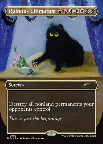Ruinous Ultimatum 2689, carta de Magic: The Gathering de Secret Lair Drop