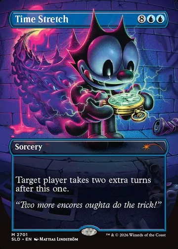 Time Stretch 2701, carta de Magic: The Gathering de Secret Lair Drop