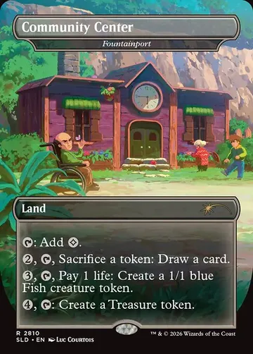 Fountainport 2810, carta de Magic: The Gathering de Secret Lair Drop